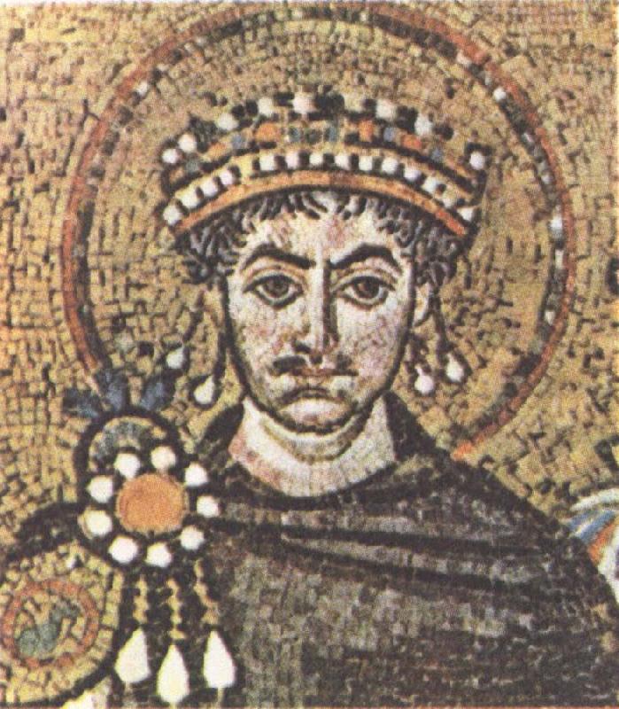 kejsar justinianus, unknow artist